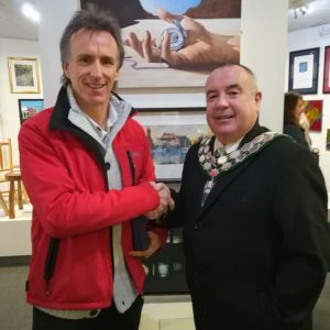 Ian Mackenzie    the Winner of the Open Art 2020 Lannion Award for “Once Upon a Time in the West II”.